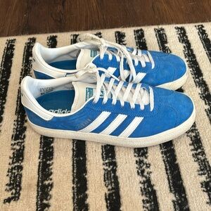 Royal Blue Adidas Gazelle sneakers